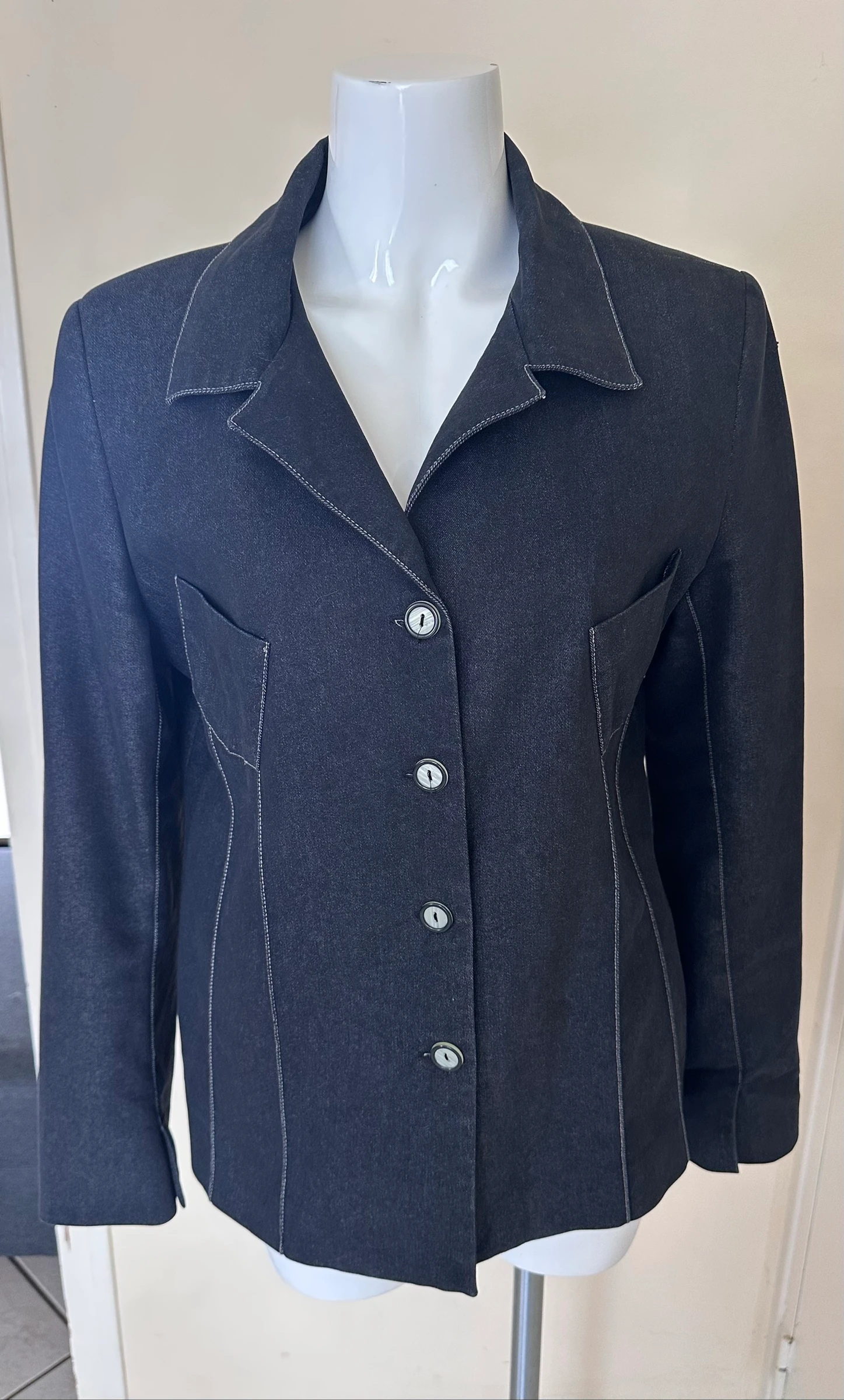 Blazer estruturado elegante Scottage – Tamanho 42 – Condição impecável – photo 5
